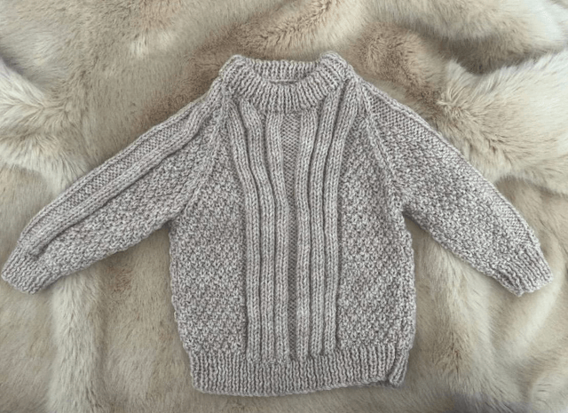 Crew neck jumper