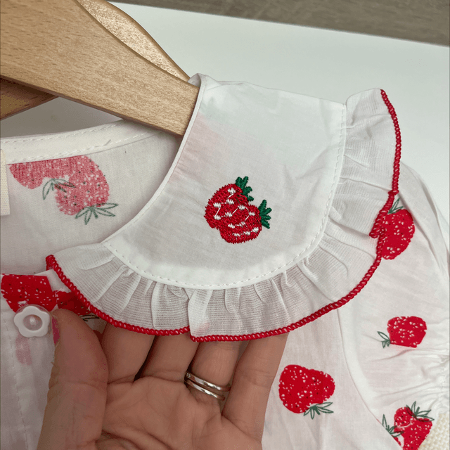 Strawberry Dress - 9-12months