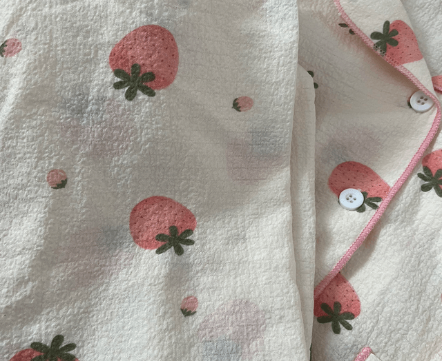 Strawberry Muslin pyjamas 