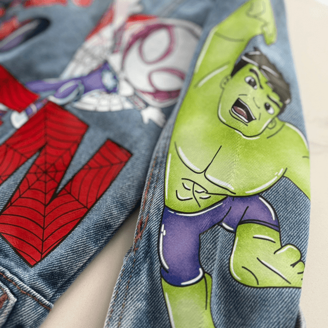 Spider inspired Denim 