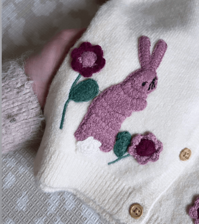 Easter knit with Name 