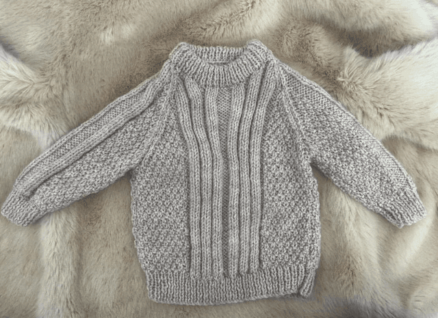 Crew neck jumper
