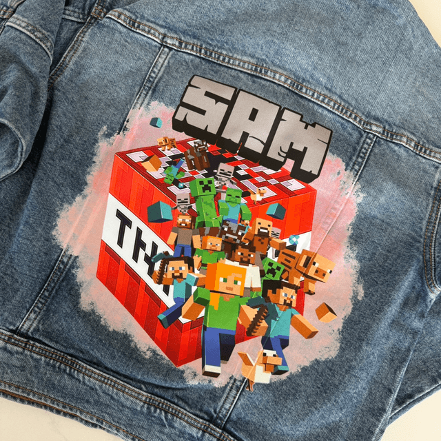 Minecraft inspired Denim