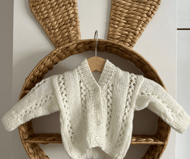 White Cardi