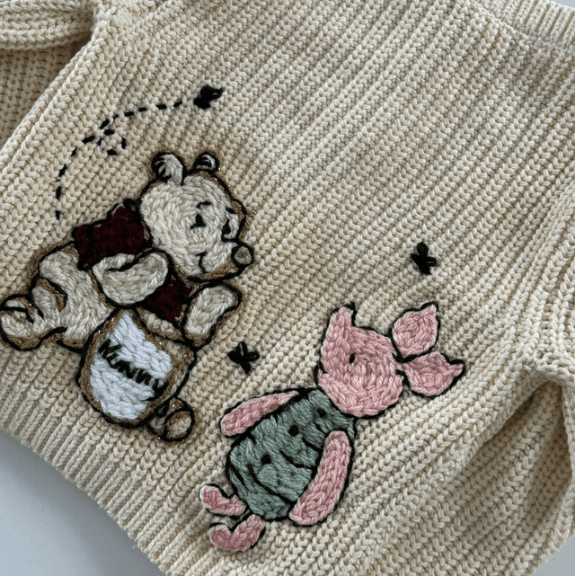 Winnie &amp; Piglet Cardigan