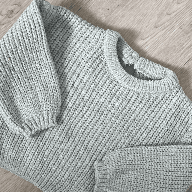 Mint Chunky Knit 