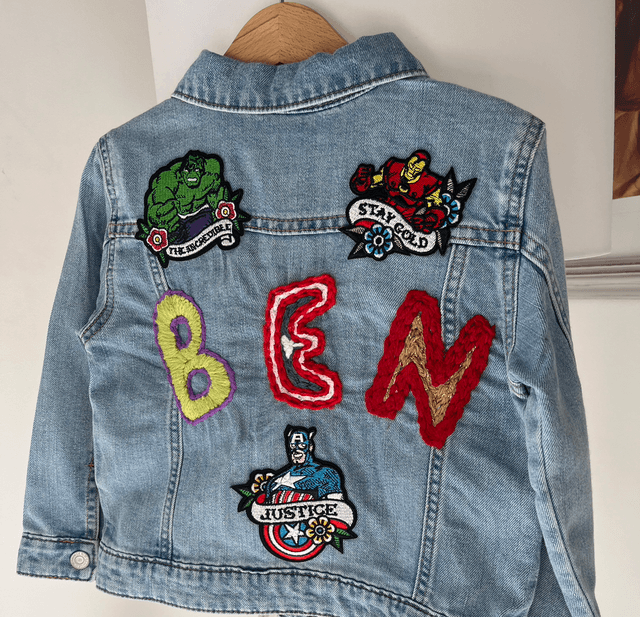 Custom Jean Jacket - send in service